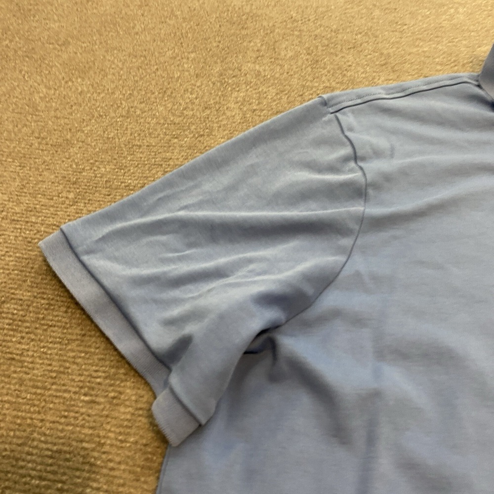 Polo Ralph Lauren Polo Shirt Mens XL Faded Blue Flesh Pony Logo Short Sleeve - Picture 4 of 14